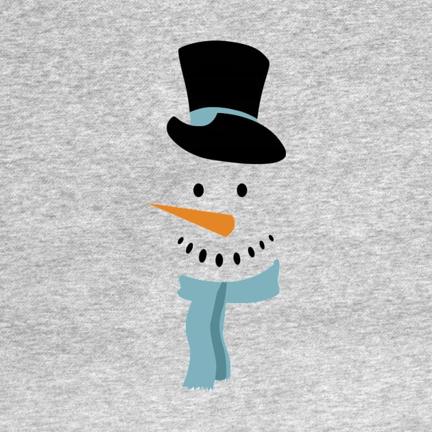 Smiling Snowman by swagmaven